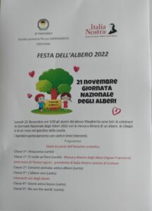 21 novembre: giornata nazionale degli alberi a Crotone