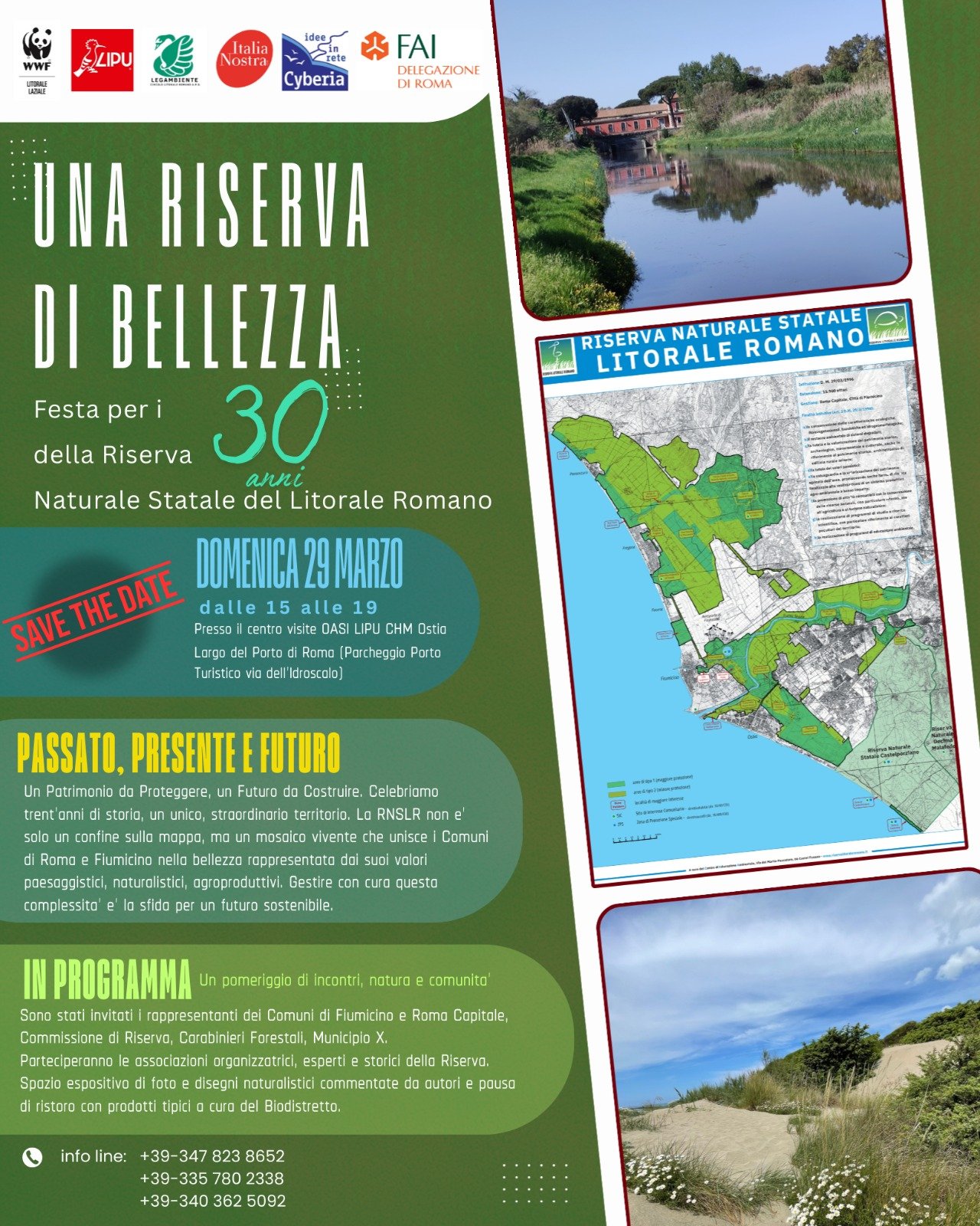 riserva statale litorale romano