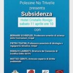 subsidenza e trivelle