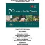 70 anni di Italia Nostra