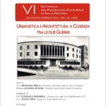 Urbanistica e architettura a Cosenza tra le due guerre