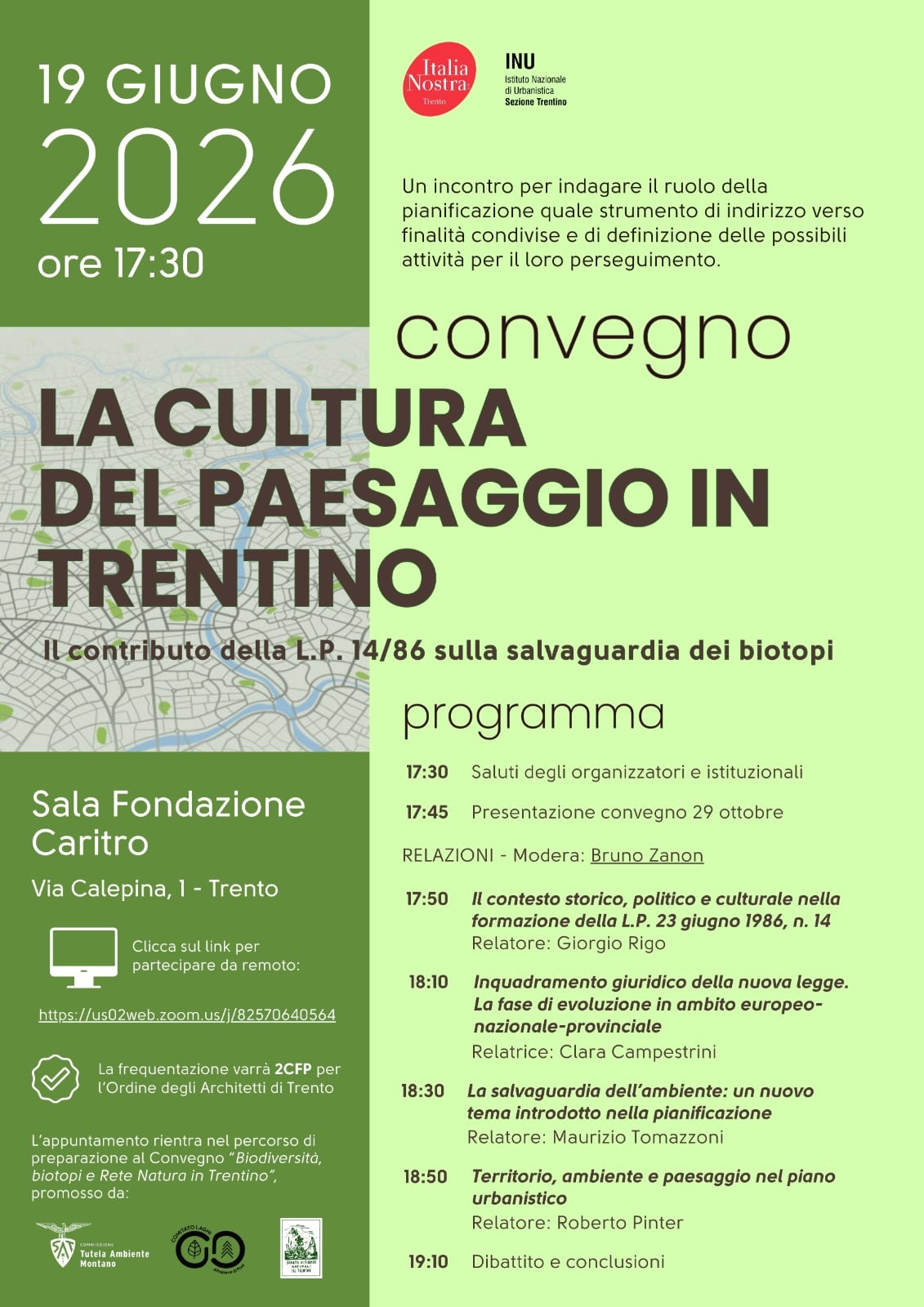 Conferenza Italia Nostra-INU_19.06.2026 cultura paesaggio trentino
