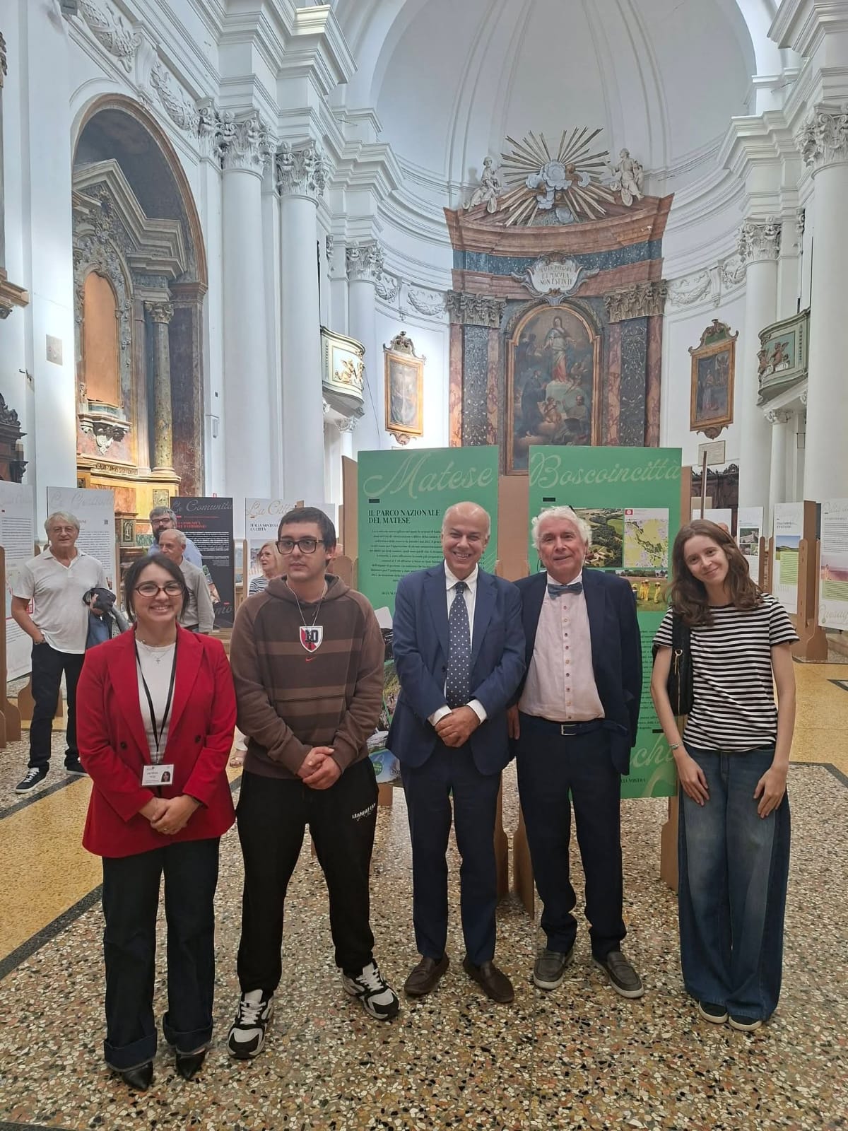 14 Presidente E Vicepresidente Con Delegazione Giovani Della Sezione Di Castelfidardo