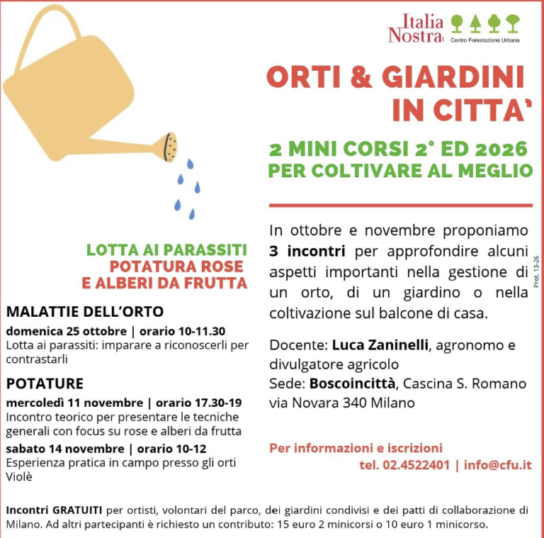 orti e giardini in città