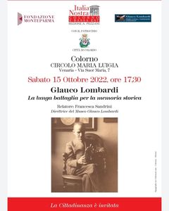 Glauco Lombardi: la lunga battaglia per la memoria storica