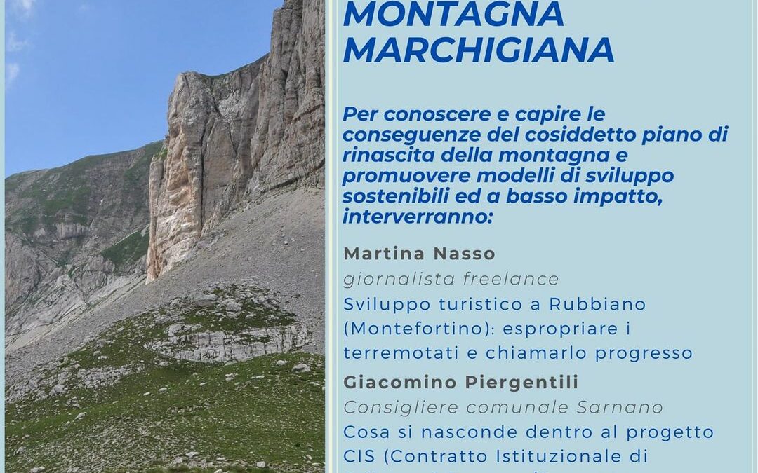 Monti Sibillini da parco nazionale a distretto turistico della montagna marchigiana