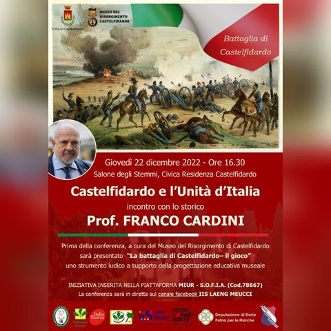 Battaglia di Castelfidardo: conferenza di Franco Cardini