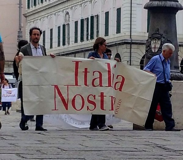 Italia Nostra Genova manifesta contro le “semplificazioni” per edificare in aree esondabili