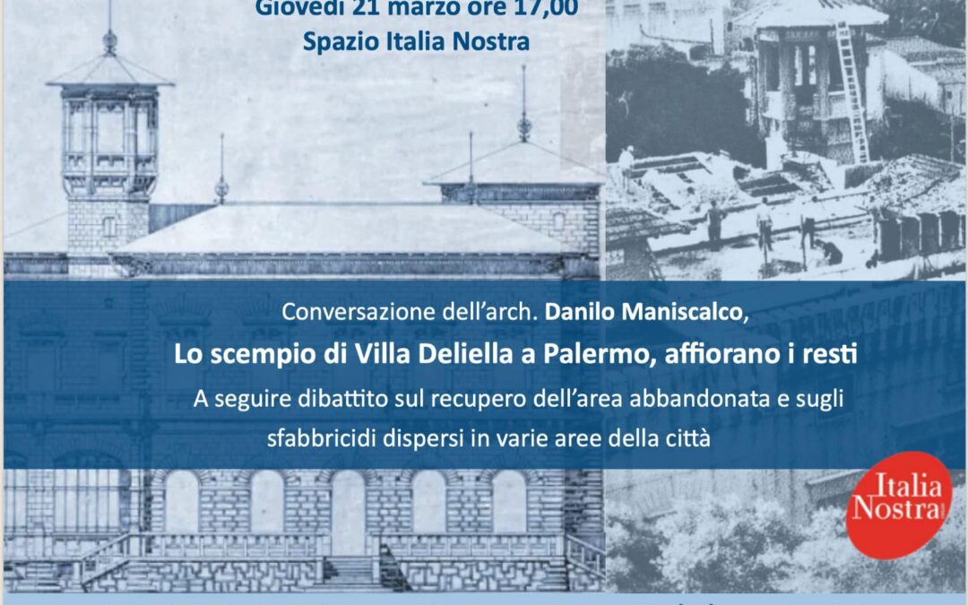 Lo scempio di Villa Deliella, affiorano i resti