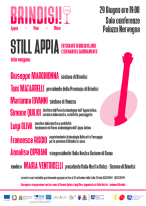 Italia Nostra Brindisi organizza la mostra e il convegno «STILL APPIA. Fotografie di Giulio Ielardi e scenari del cambiamento»