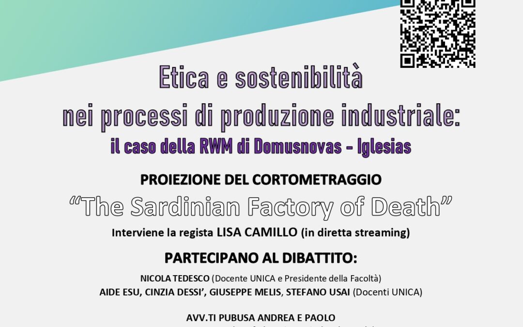 Etica e sostenibilità nei processi di produzione industriale: il caso della RWM di Domusnovas-Iglesias