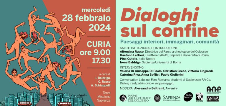 “Dialoghi sul confine. Paesaggi interiori, immaginari, comunità” (Roma, 28 febbraio 2024)
