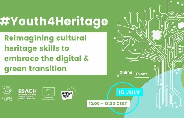 Youth4Heritage: evento online di Europa Nostra