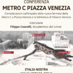 La Fermata della Metro C a Piazza Venezia.