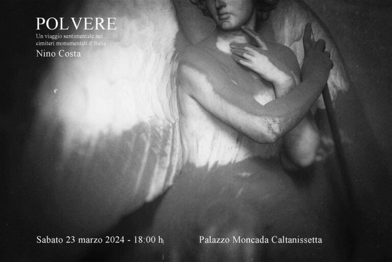 Sabato 23 marzo si inaugura a Palazzo Moncada la mostra “POLVERE –   Un viaggio sentimentale nei Cimiteri Monumentali d’Italia”