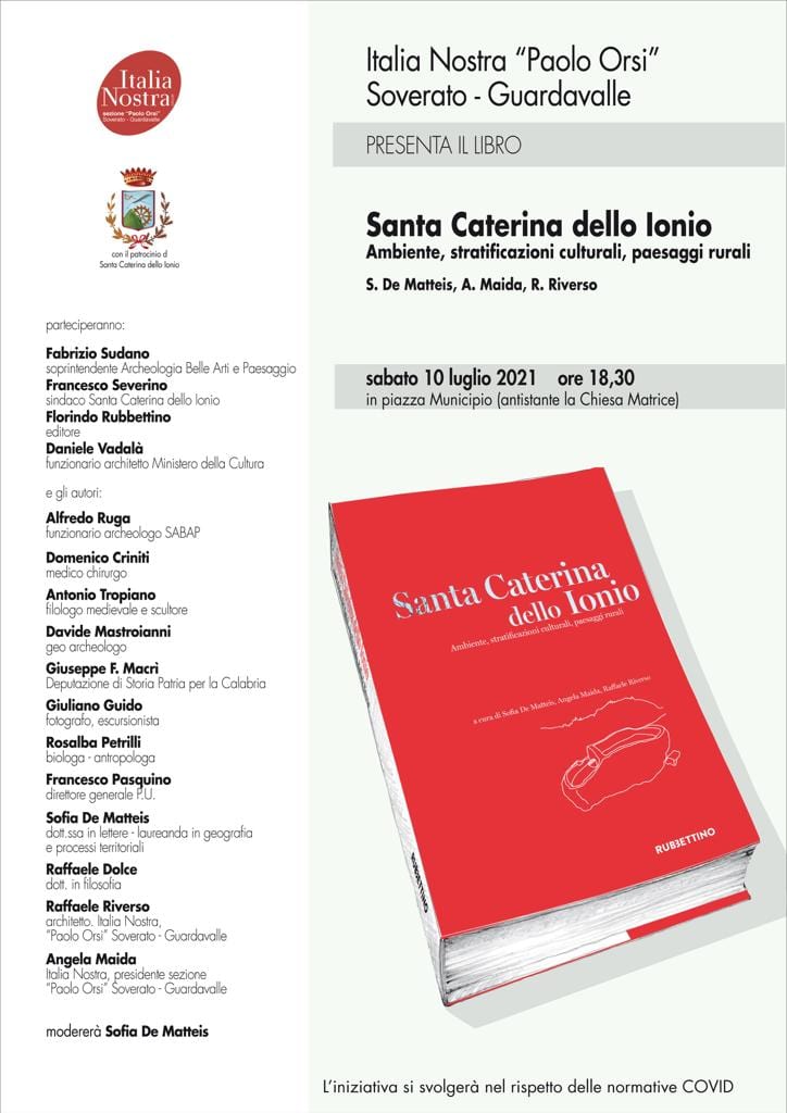 Presentazione libro "Santa Caterina dello Ionio"