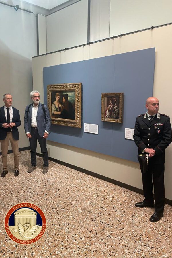 I Carabinieri Tutela Patrimonio Culturale di Venezia recuperano un’importante collezione di opere d’arte