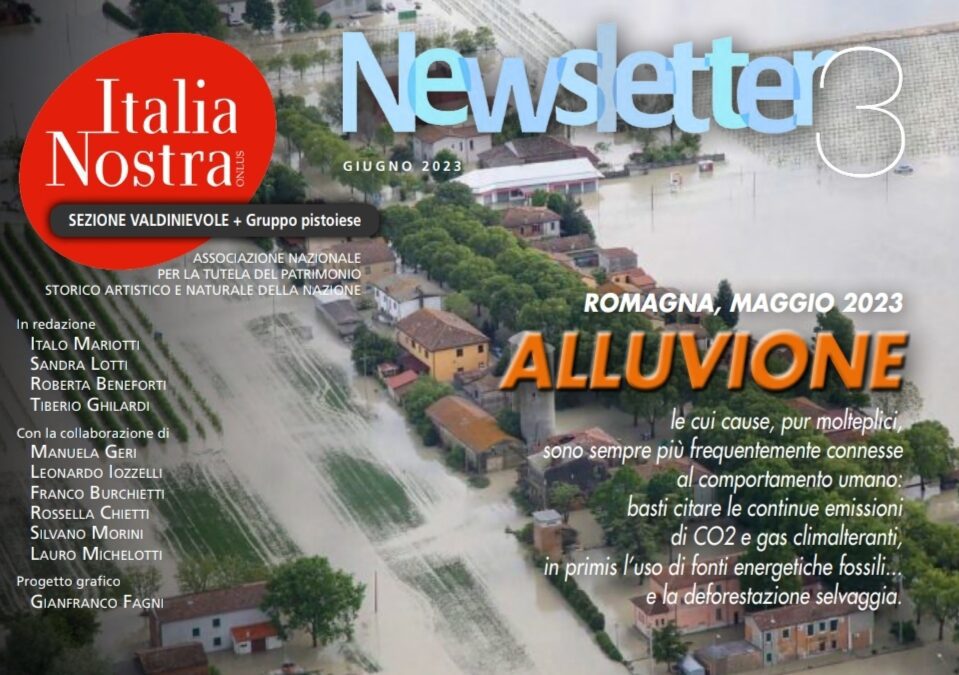 Italia Nostra Valdinievole e gruppo pistoiese: Newsletter n. 3/2023