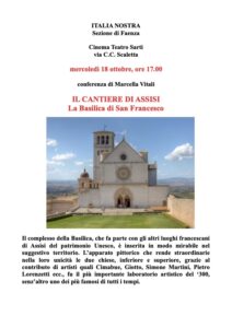 Il cantiere di Assisi – la Basilica di San Francesco