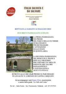 Settimana del Patrimonio Culturale di Italia Nostra 2022: la sezione di Fiorenzuola d’Arda organizza una passeggiata patrimoniale
