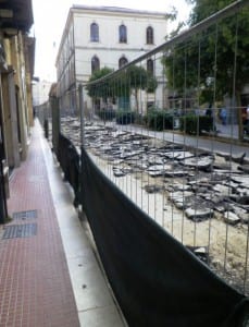 Lavori di ripavimentazione di Corso Vittorio Emanuele_Caltanissetta_2014