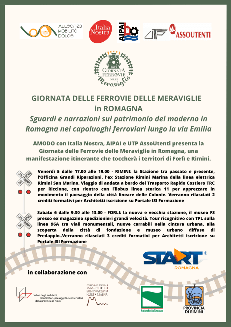 Giornata delle Ferrovie delle Meraviglie in Romagna