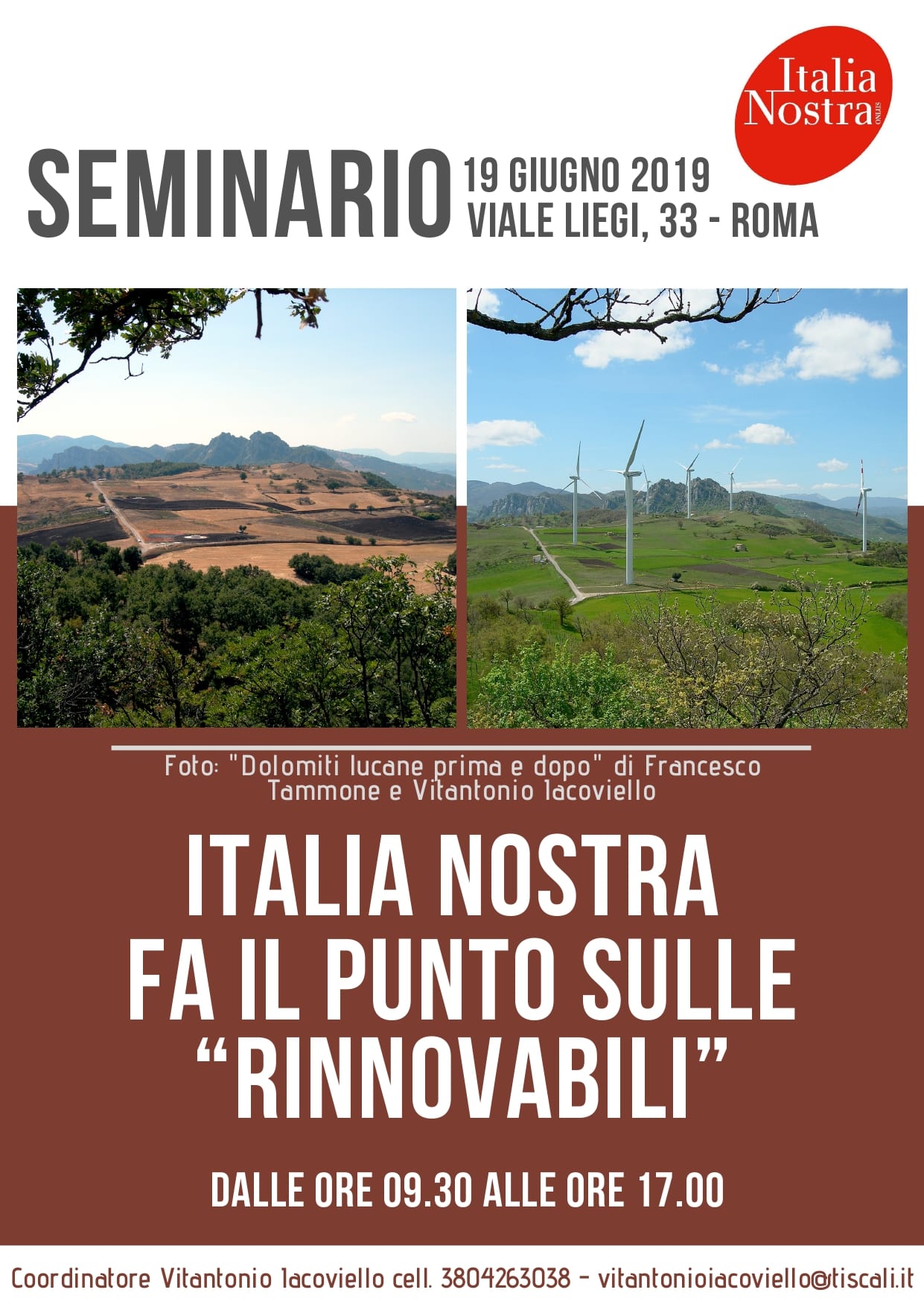 Il 19 giugno Italia Nostra fa il punto sulle “rinnovabili”