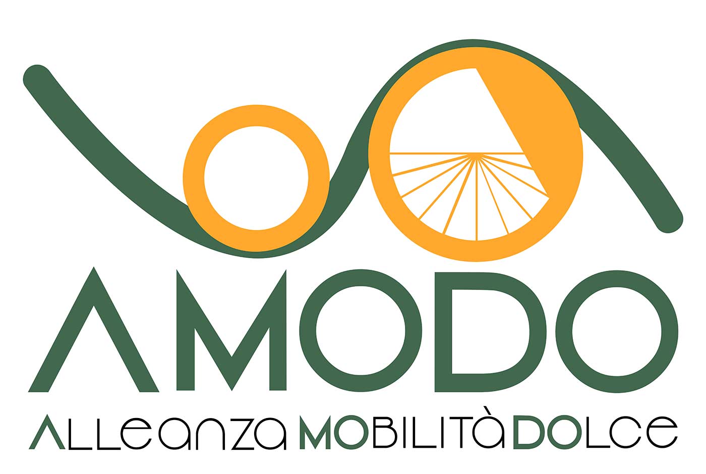 Logo AMODO - Alleanza mobilità dolce