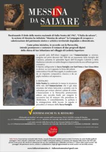 Per la campagna “Messina da salvare” puoi donare anche tu per un restauro!