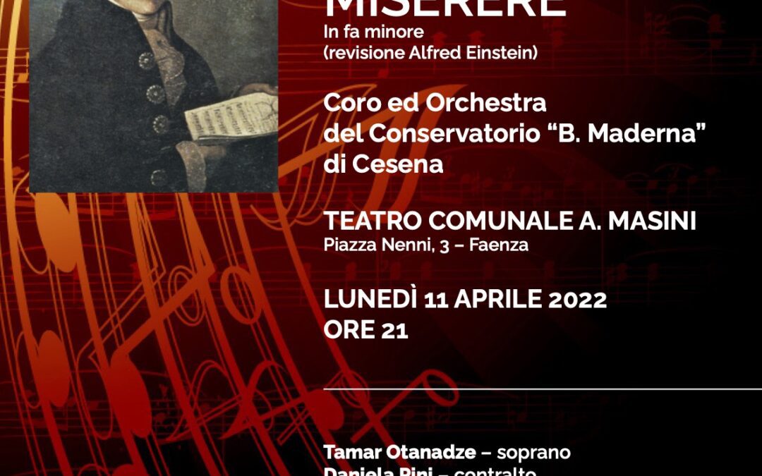 Un concerto dedicato a Giuseppe Sarti