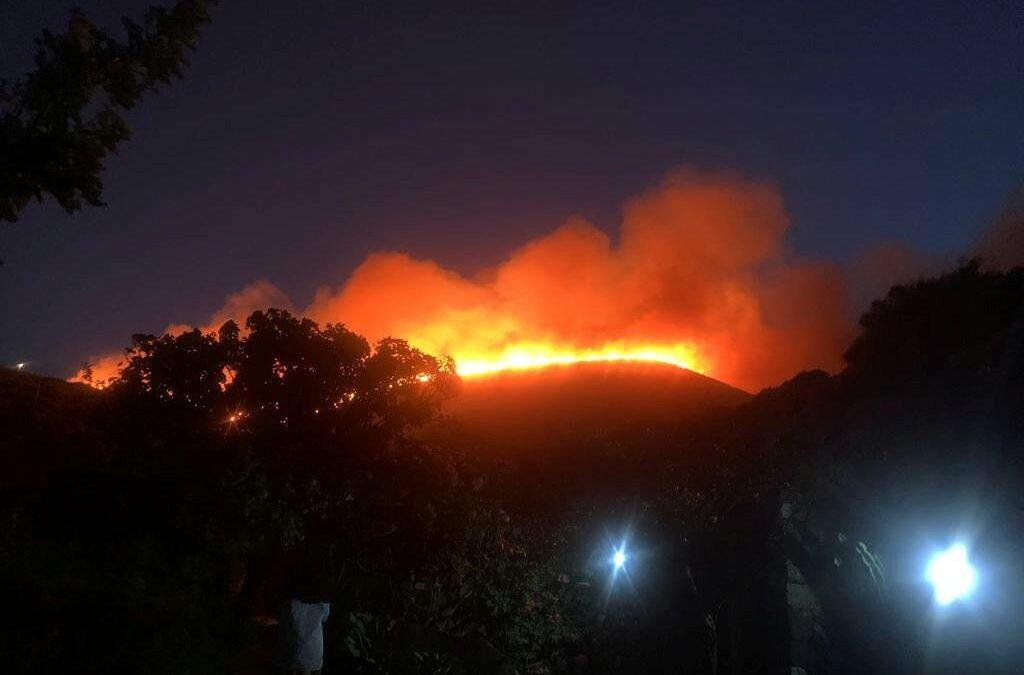 Ancora una nefasta stagione degli incendi in Sicilia