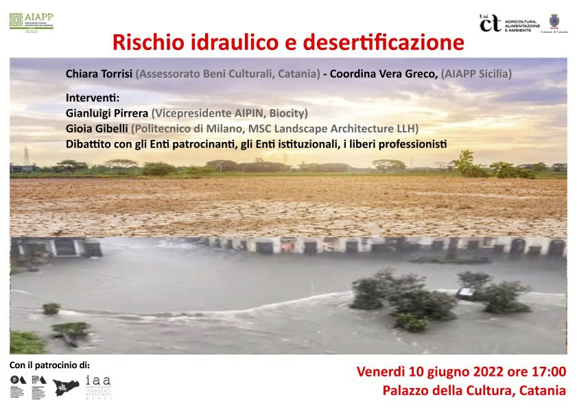 Conversazioni di paesaggio: venerdì 10 giugno al Palazzo della Cultura a Catania