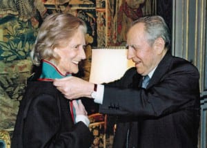Desideria Pasolini dall'Onda, conferimento della Medaglia d’oro ai benemeriti della cultura e dell’arte da parte del Presidente Carlo Azeglio Ciampi
