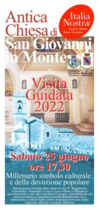 Visita guidata all’Antica Chiesa di San Giovanni in Monte (25 giug. 2022)