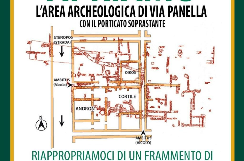 Area archeologica via Panella: giovedì il sit-in delle associazioni