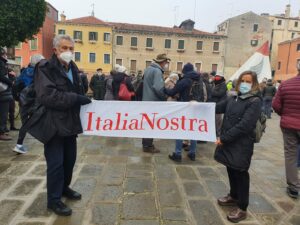 Venezia, Arsenale: la manifestazione a Campo de la Tana
