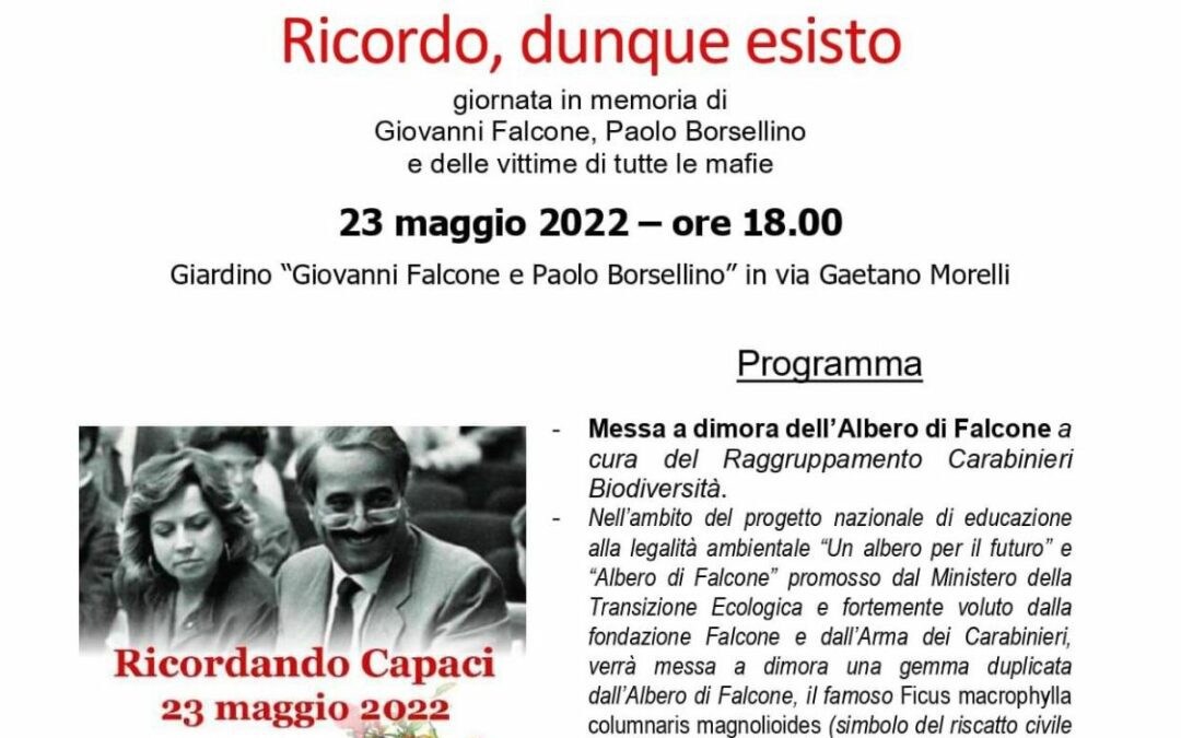 Italia Nostra Crotone partecipa al trentesimo anniversario della Strage di Capaci