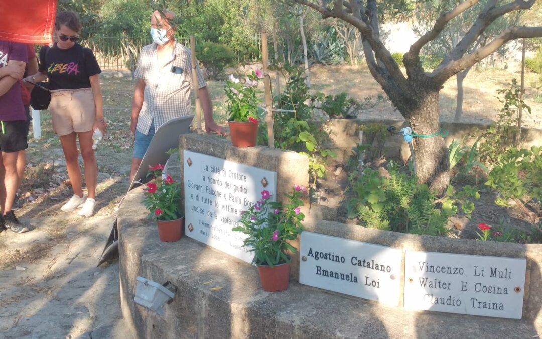 Duplice commemorazione di Paolo Borsellino a Crotone nel trentesimo anniversario della strage di via D’Amelio