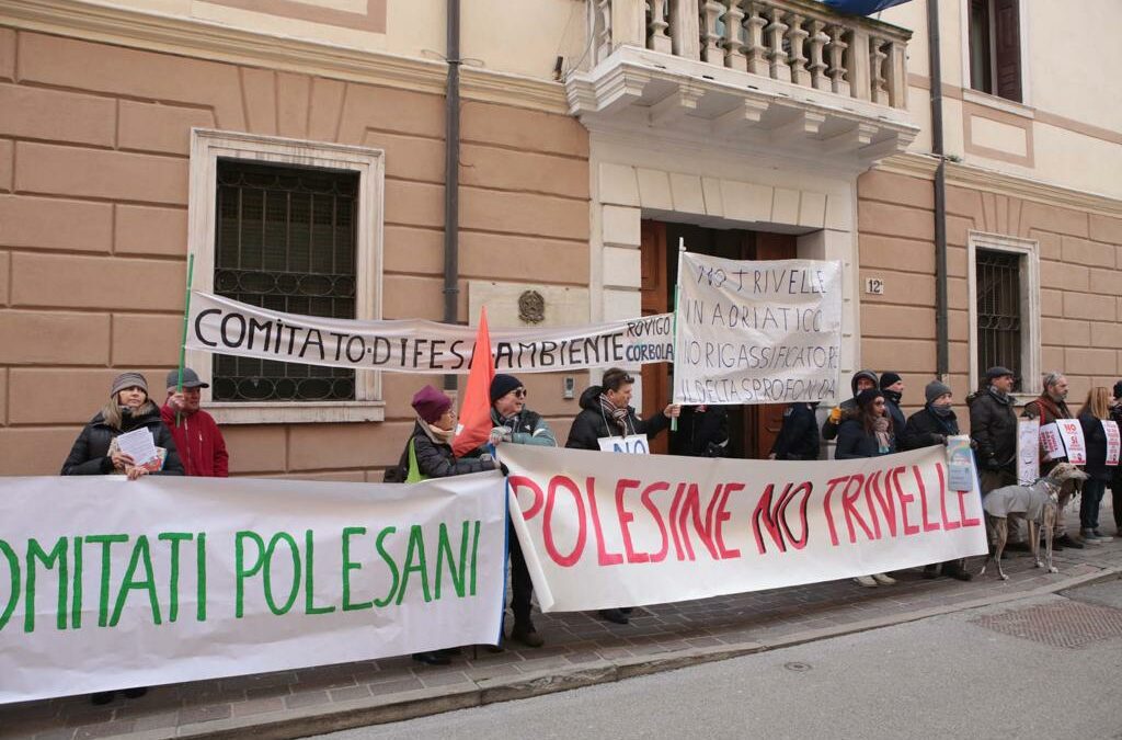 No Trivelle in Polesine: i comitati ricevuti dal Prefetto di Rovigo