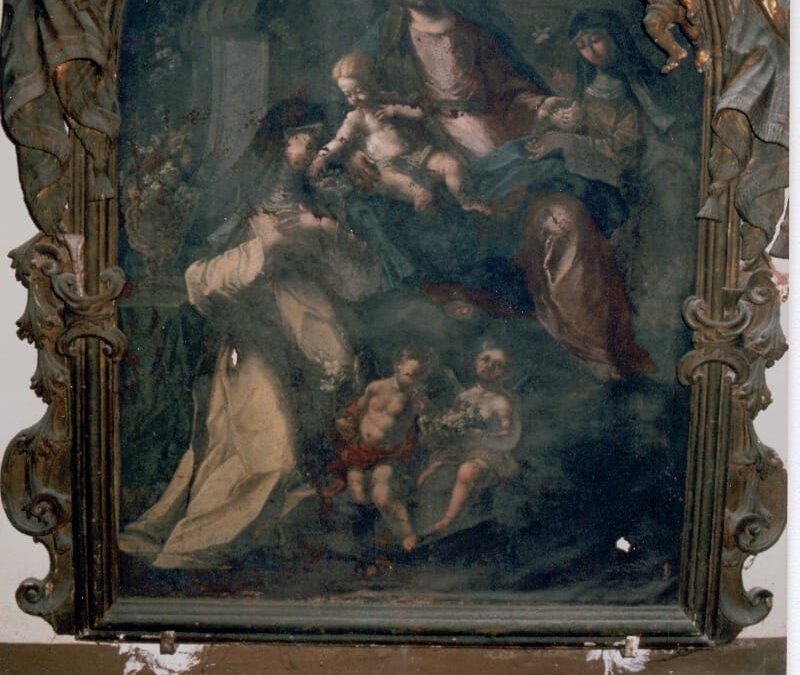 A rischio un dipinto del XVII secolo, Italia Nostra presidio Nebrodi invia segnalazioni agli enti competenti