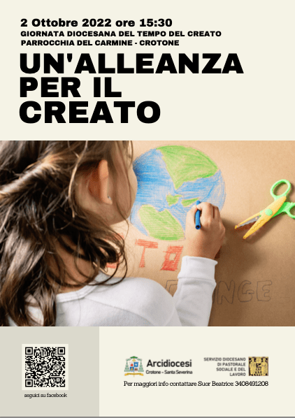 Un’Alleanza per il Creato. Appuntamento domenica 2 ottobre a Crotone