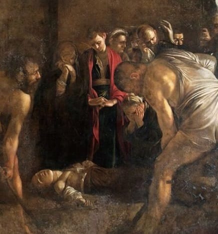 Il Seppellimento  di Santa Lucia di Caravaggio torna a Siracusa