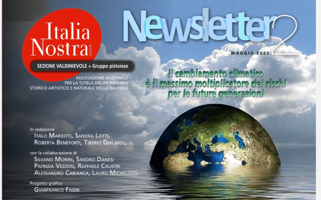 Italia Nostra Valdinievole e gruppo pistoiese: ecco la newsletter n. 2