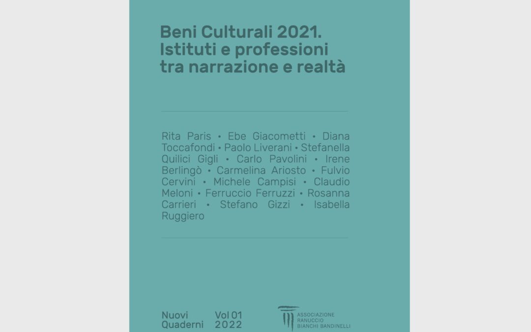 Ebook: Beni Culturali 2021. Istituti e professioni tra narrazione e realtà