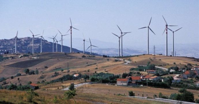 Calabria, impianti eolici