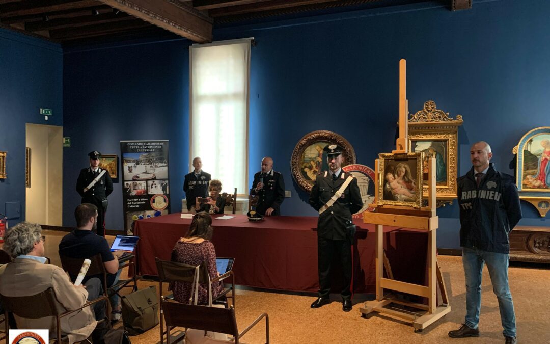 I Carabinieri TPC di Venezia recuperano importante dipinto del Tiepolo