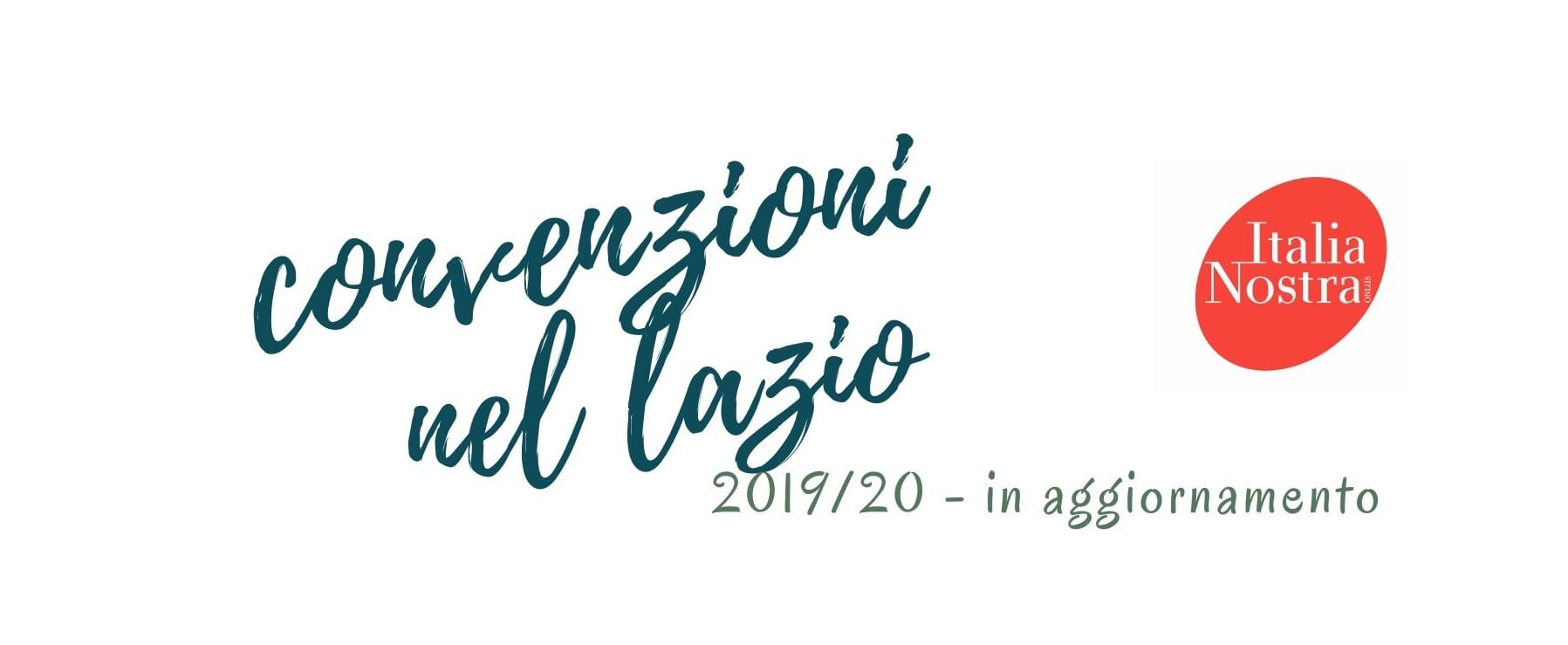 Convenzioni Italia Nostra sezione Lazio