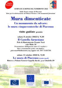 Mura dimenticate Un monumento da salvare: le mura cinquecentesche di Piacenza