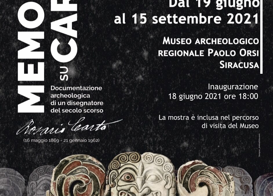 Al via la mostra itinerante “Memorie su Carta”: inaugurazione domani 18 giugno ore 18.00 al Museo “Paolo Orsi” di Siracusa