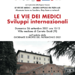 Le vie dei Medici. Sviluppi Internazionali – GEP 2021